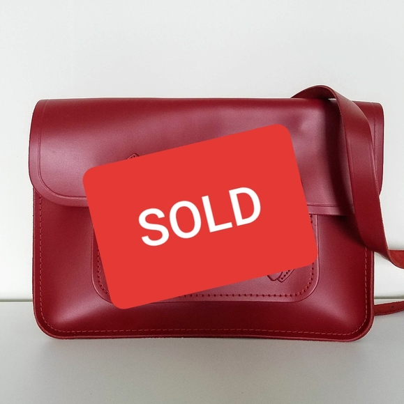 The Cambridge Satchel Company Handbags - 15 inch Classic Satchel in Leather - Oxblood